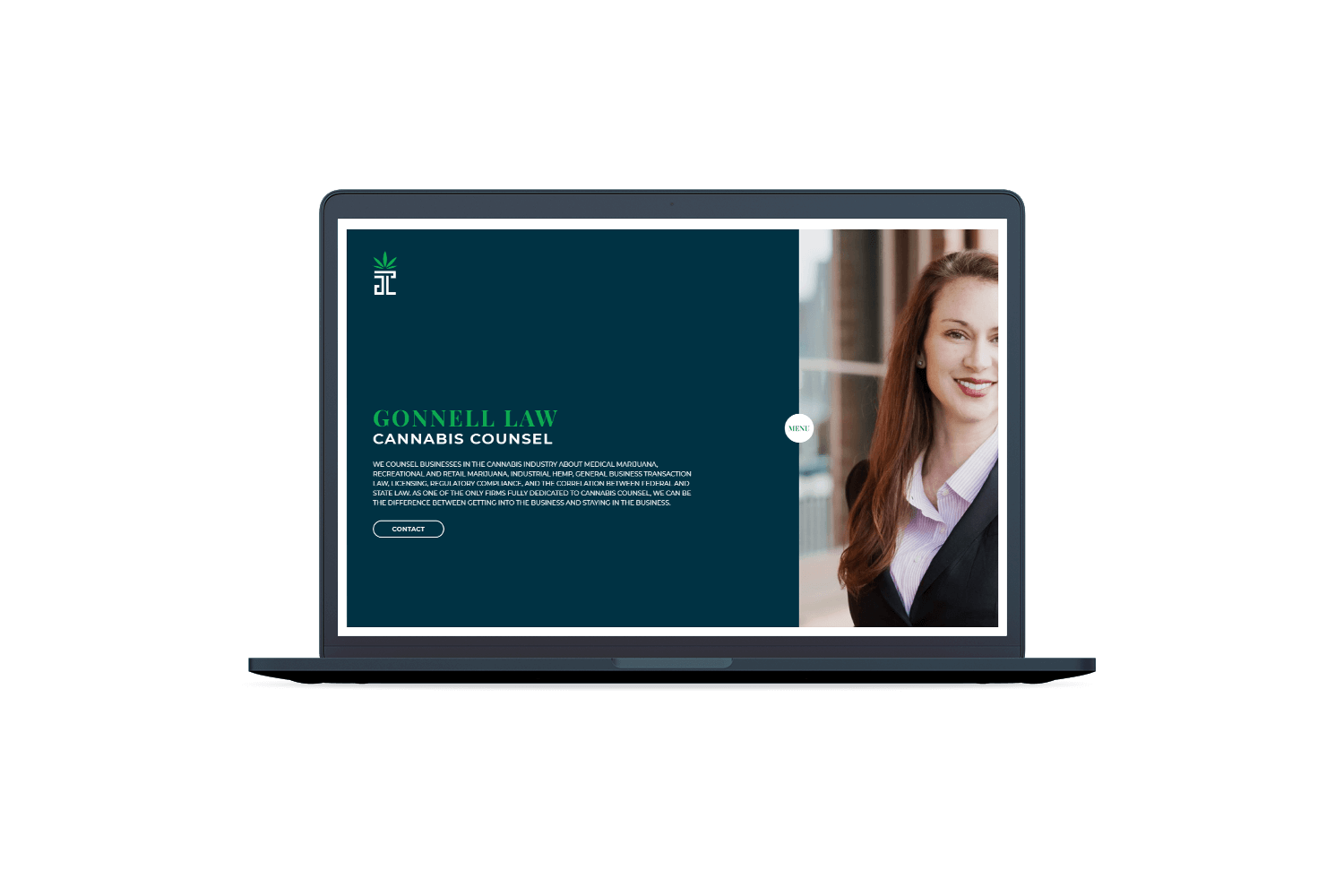 Gonnell Law web design