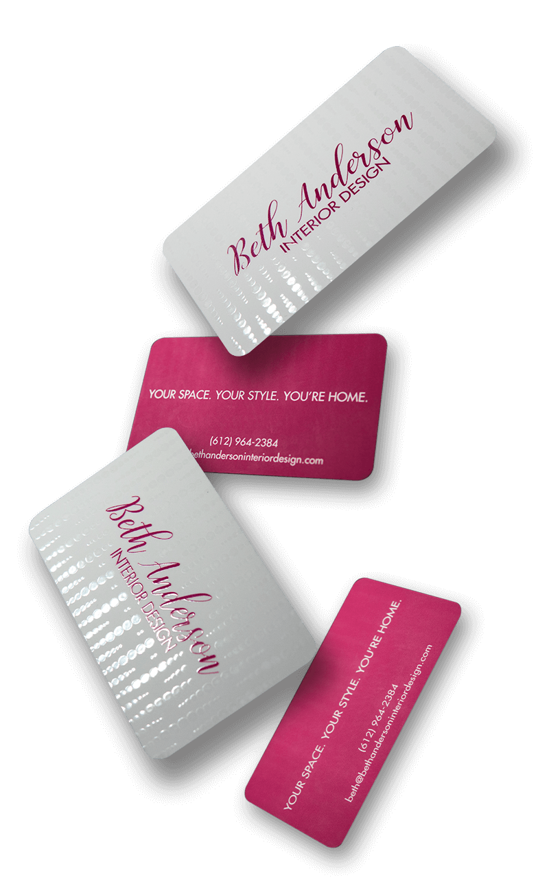 Beth Anderson business cards